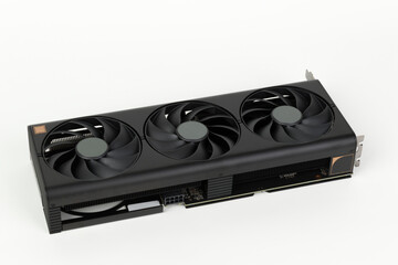 2,5 slot graphics card for creators and gamers for desktop PC, on white background