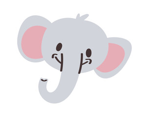 Elephant avatar cute African animal