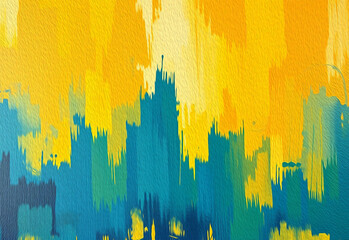 Abstract background in Ikat technique . Printable pattern for wall decorations.