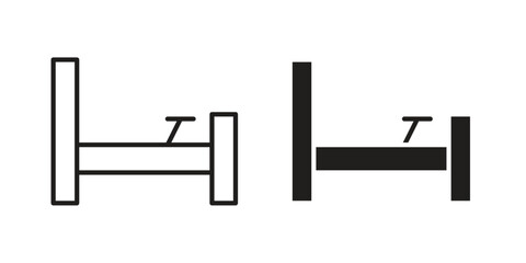 Reformer icon or logo pack. Vector Illustration Outline and flat