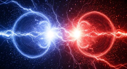 Abstract energy field concept background