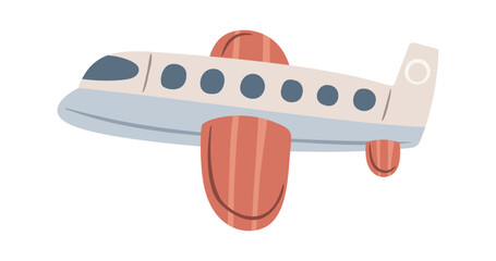 Passenger airliner commercial aerial transport