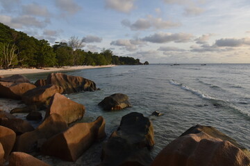 Anse sev&egrave;re La Digue Seychelles