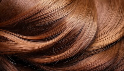 Naklejka premium Hair Texture