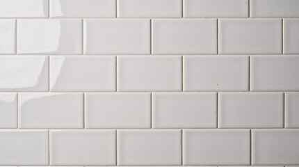 Obraz premium Top-Down Subway Tile Texture for Product Catalog Layouts and Hardware Store Marketing | Timeless Pattern for Modern Interiors