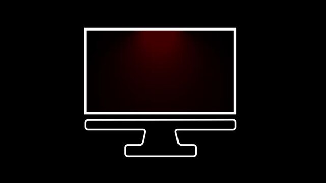 Emergency Lights Overlay. Nine loop-ready variations backgrounds. Police car, fire truck, ambulance flashing blue and red light glow. Defocused police red blue emergency lights flash in tv screen icon