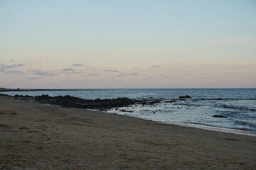 rocks, volcanic island, atlantic ocean, sunset, lanzarote, matagorda, puerto del carmen, November 2025