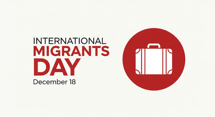 Celebrate International Migrants Day on December 18 with compelling visuals for your campaign, symbolizing journeys, global community, and diverse cultural heritage.