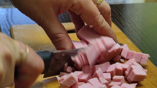Pink Meat Cut
