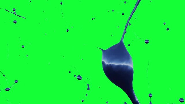 Chaotic water web on Green Screen

3d rendering tangled high-energy water strands forming an explosive chaotic liquid web with full green screen background
