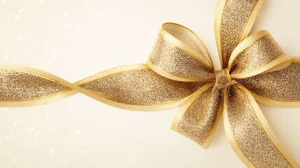 華やかなリボンの背景素材
