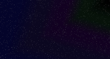 Blue-Purple-Green Starfield Gradient — Cosmic Fade With Scattered White Specks For Space-Themed Backgrounds Or Decorative Visual Assets