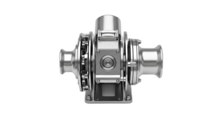 Windlass of boat image