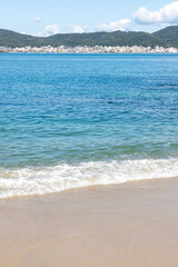 Fototapeta premium Buildings at Bombinhas beach