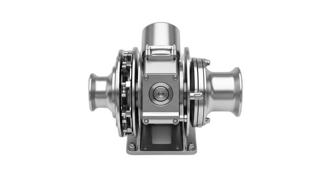 Windlass of boat image
