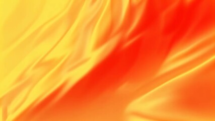 Abstract image featuring warm colors of yellow and orange flowing together to create a vibrant, fiery effect.