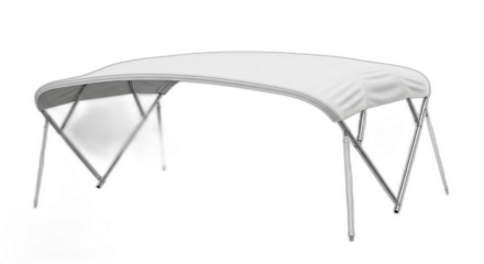 Bimini top of boat image of boat image