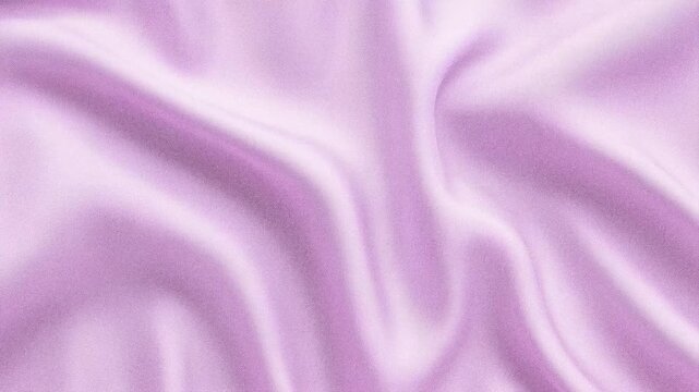 A smooth, soft pink fabric draped elegantly, showcasing gentle waves and folds.