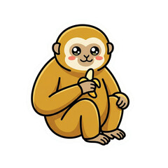 Cute Kawaii Safari Animal Vector Illustration Sticker