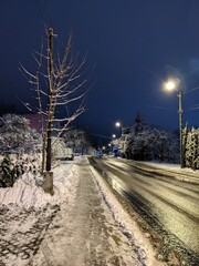 Mroźna zima. © Sylwester