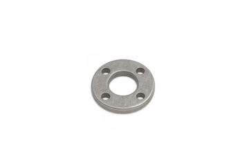 Metal pipe flange joining industrial plumbing system component
