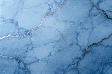 Luxurious white marble texture background with elegant gold veins and cracks, close-up, generative AI