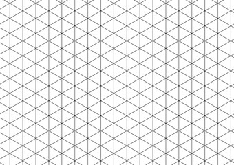 Isometric grid pattern