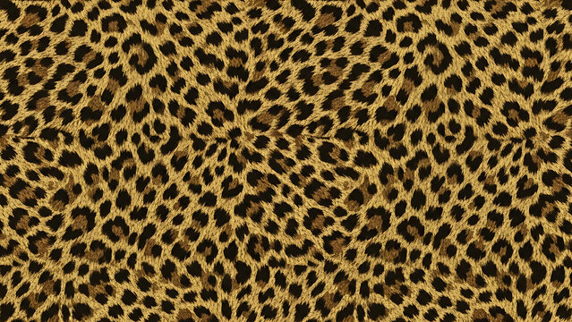 Seamless gold leopard fur pattern 97822844 1