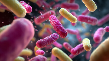 Cosmetic serum Oil drop on skin cell, Skin Repair, moisturizer, collagen serum, Exosome with Skin cells.