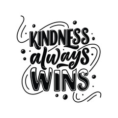 great vector kindness always wins