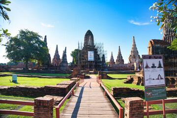 ワット・チャイワッタナーラーム　アユタヤ・タイ　วัดไชยวัฒนาราม　Wat Chaiwathanaram, Ayutthaya