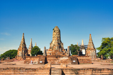 ワット・チャイワッタナーラーム　アユタヤ・タイ　วัดไชยวัฒนาราม　Wat Chaiwathanaram, Ayutthaya