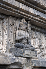 Yogyakarta Indonesia 12 11 2025  – the Prambanan Temple complex, a majestic Hindu heritage site with towering stone structures.