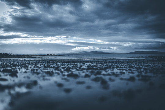 Salthill Beach Coastline in Galway, Ireland