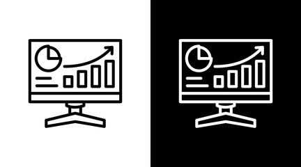 Dashboard With Icon Set Design