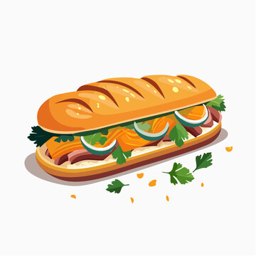 sandwich with chease and vegetabels
