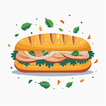 sandwich with chease and vegetabels