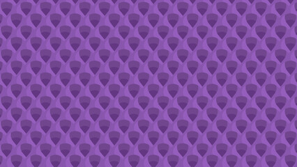 Amethyst Dragon Scale Texture: A Seamless, Embossed Pattern of Overlapping Teardrop or Shield Shapes in a Rich, Monochromatic Lavender and Deep Purple Palette, Ideal for Abstract Backgrounds