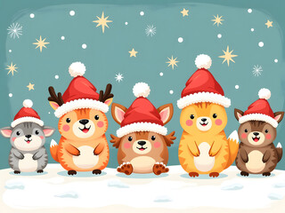 Christmas Friends Parade