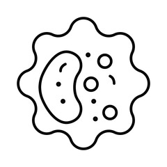 Cancer cell icon