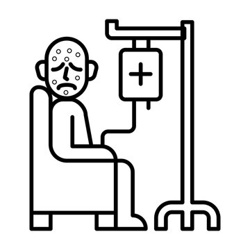 Cancer treatment icon