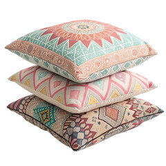 Bohemian Patterned Decorative Throw Pillows
