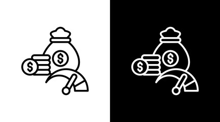 Fund With Icon Set Design