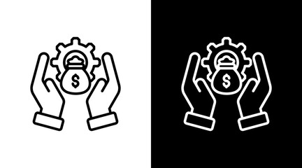 Benefit With Icon Set Design