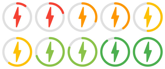 battery charging illustration