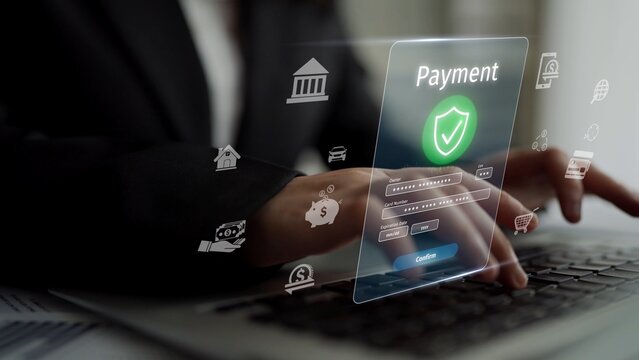 Secure online payment, safe e-commerce transactions, digital payment solutions, online financial security, and electronic payment systems ensuring smooth business continuity. Muxer