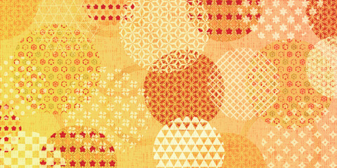 梅　和柄　模様　背景