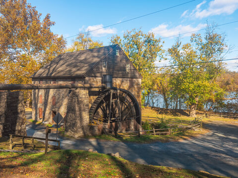 Historical Rock Run Grist Mill in Susquehanna State Park