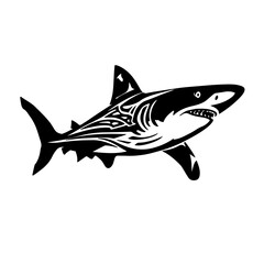 Obraz premium shark vector illustration