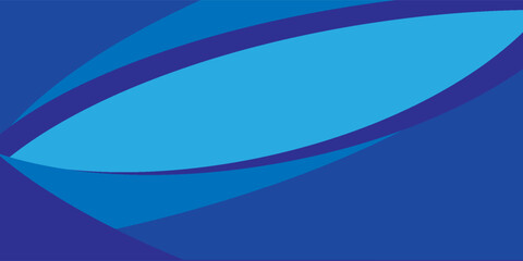 Latar belakang gelombang biru modern dengan lengkungan halus, nada gradien, dan garis tipis mengalir pada latar belakang putih bersih. © Areya